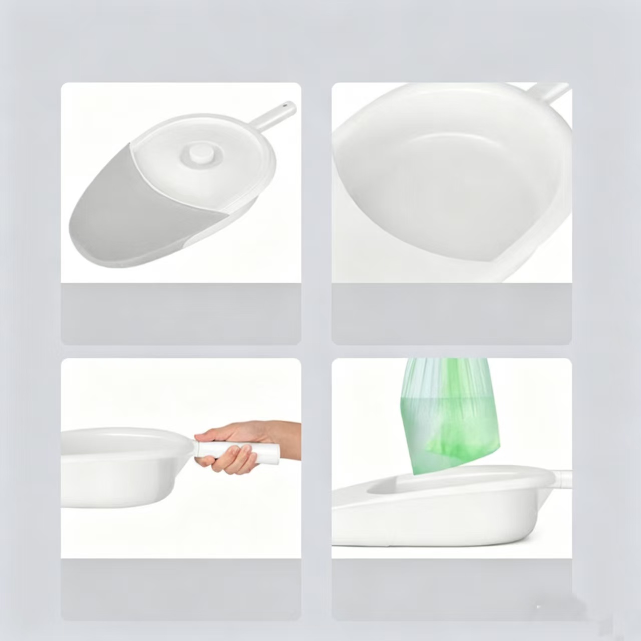 Plastic toilet bowl