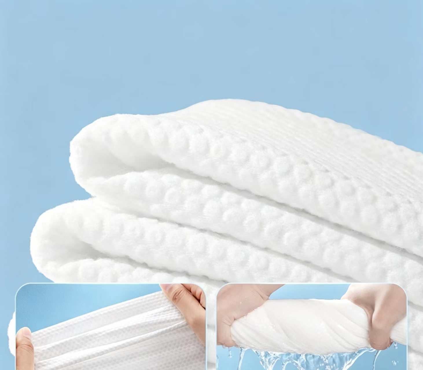 Disposable towels bath towels