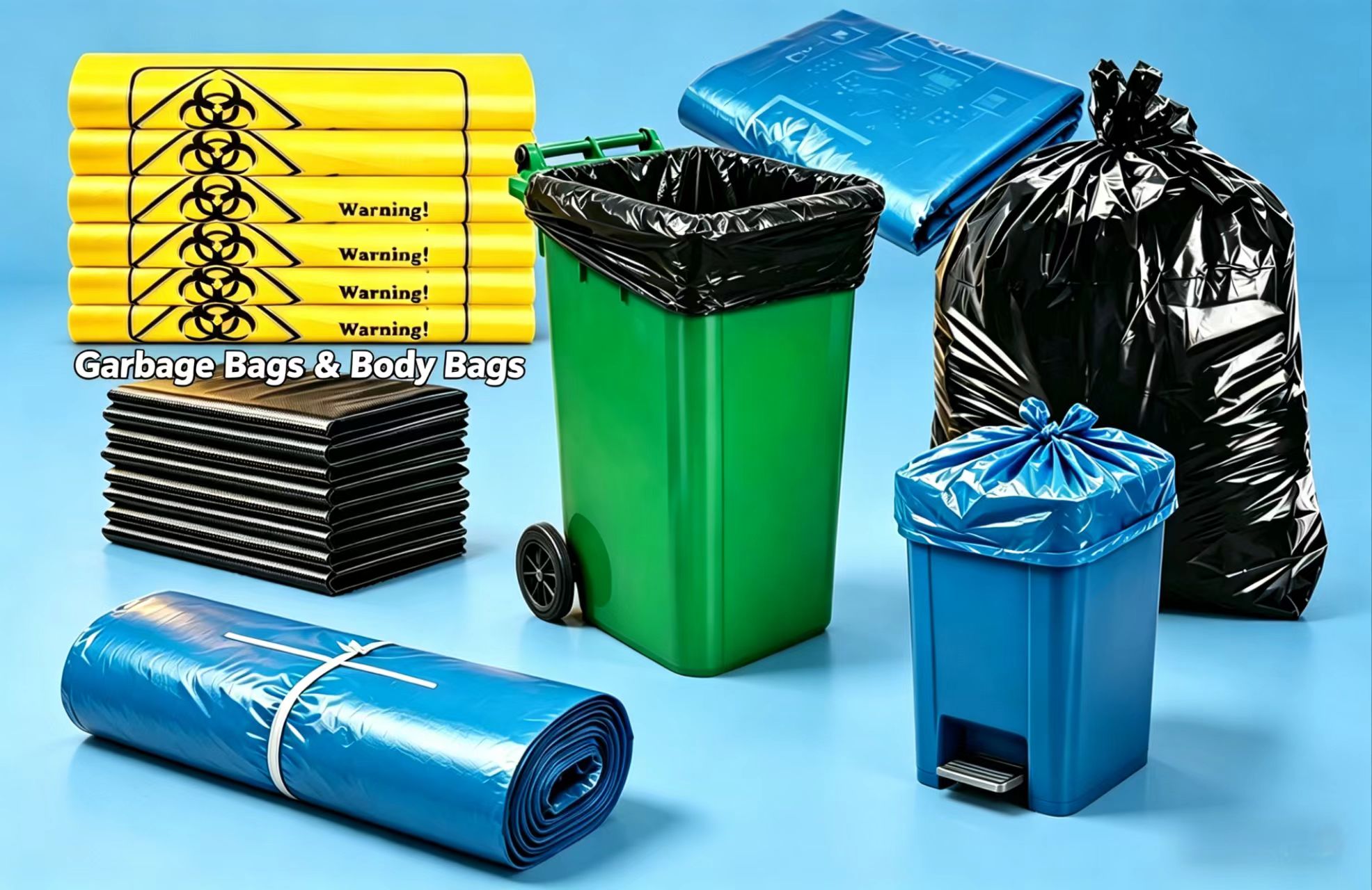 Garbage bags & body bags