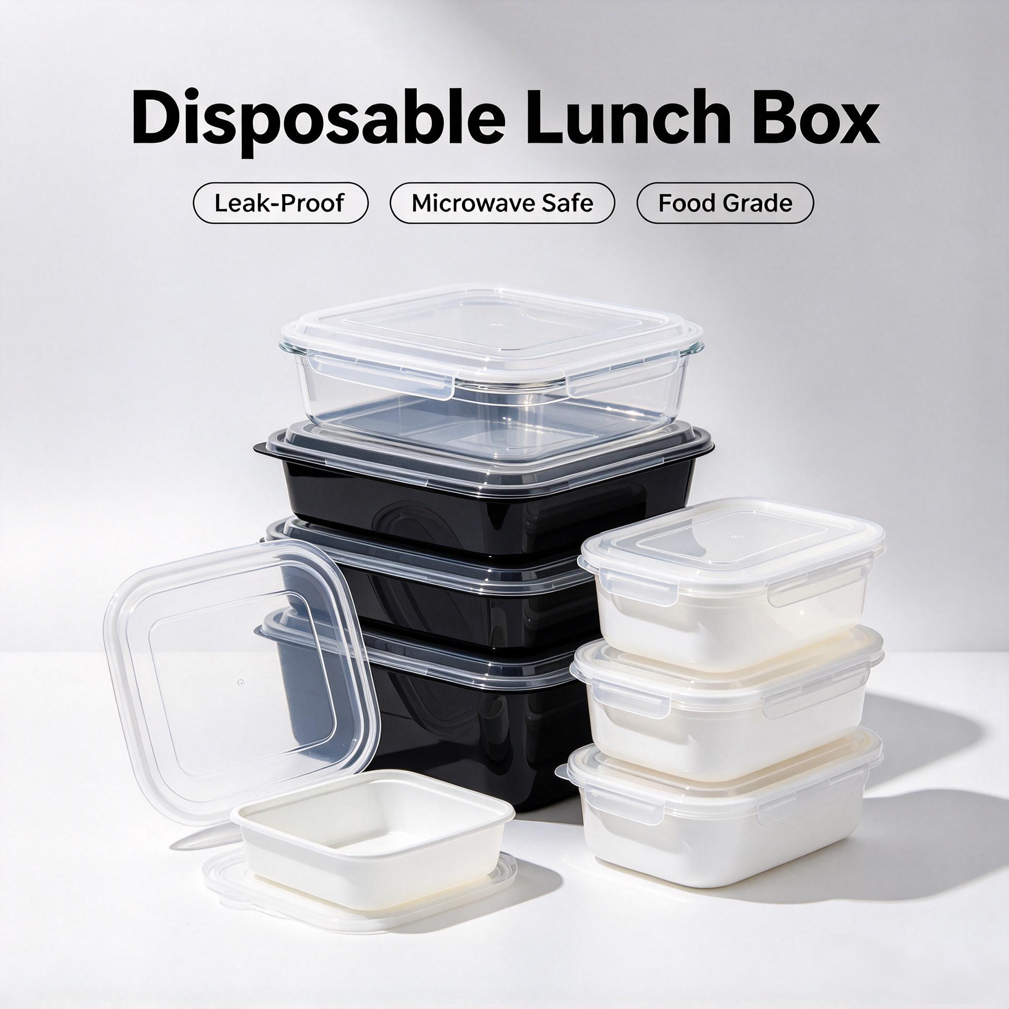 Disposable lunch box
