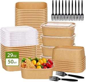 Disposable lunch box