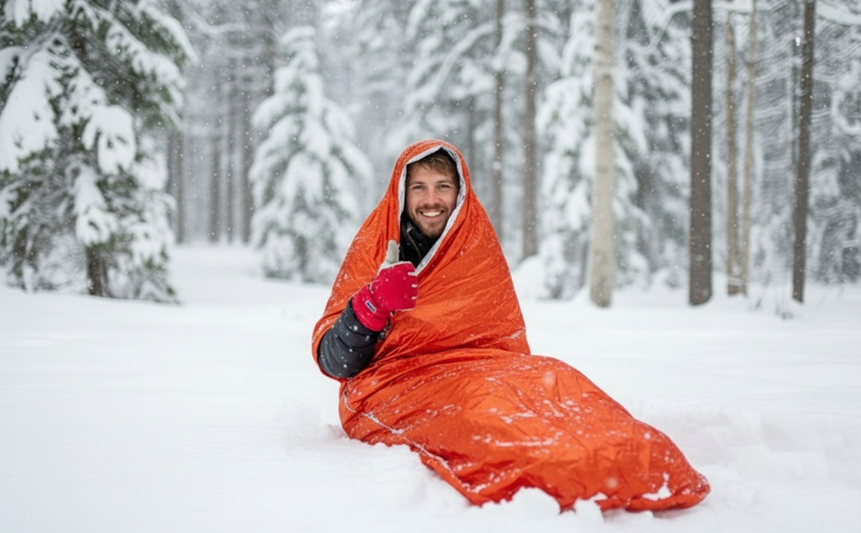 Emergency sleeping bag